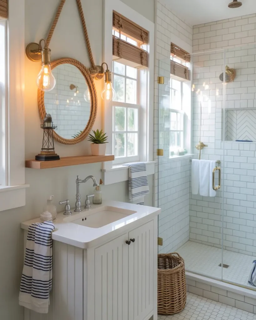 beautiful small cottage bathroom Ideas 