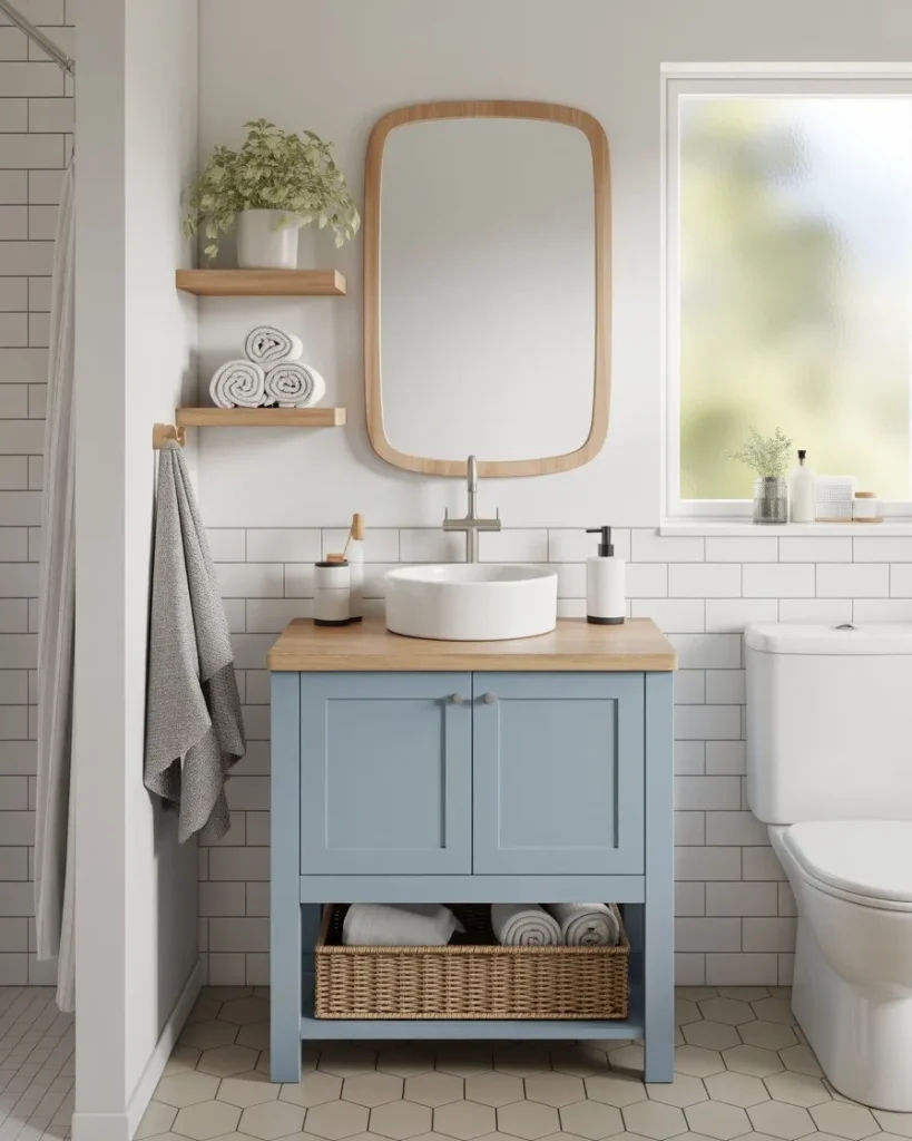 beautiful small cottage bathroom Ideas 